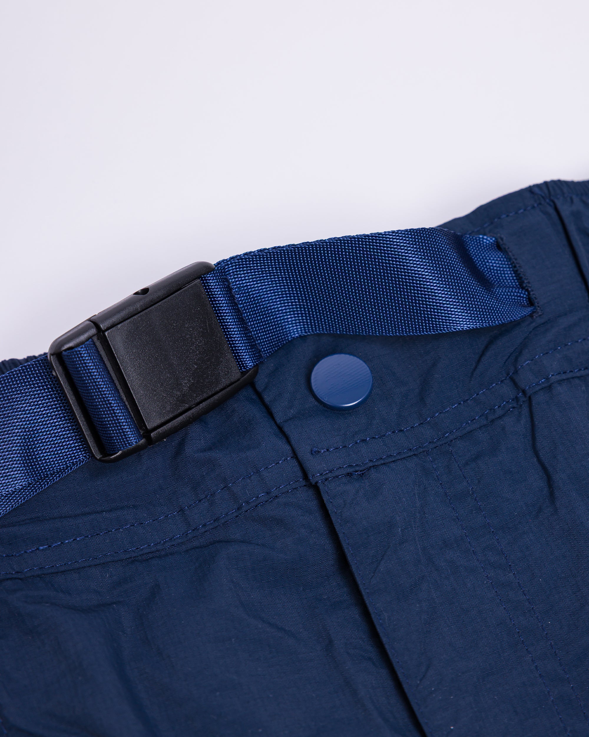 WIDE-LEG NYLON PANTS