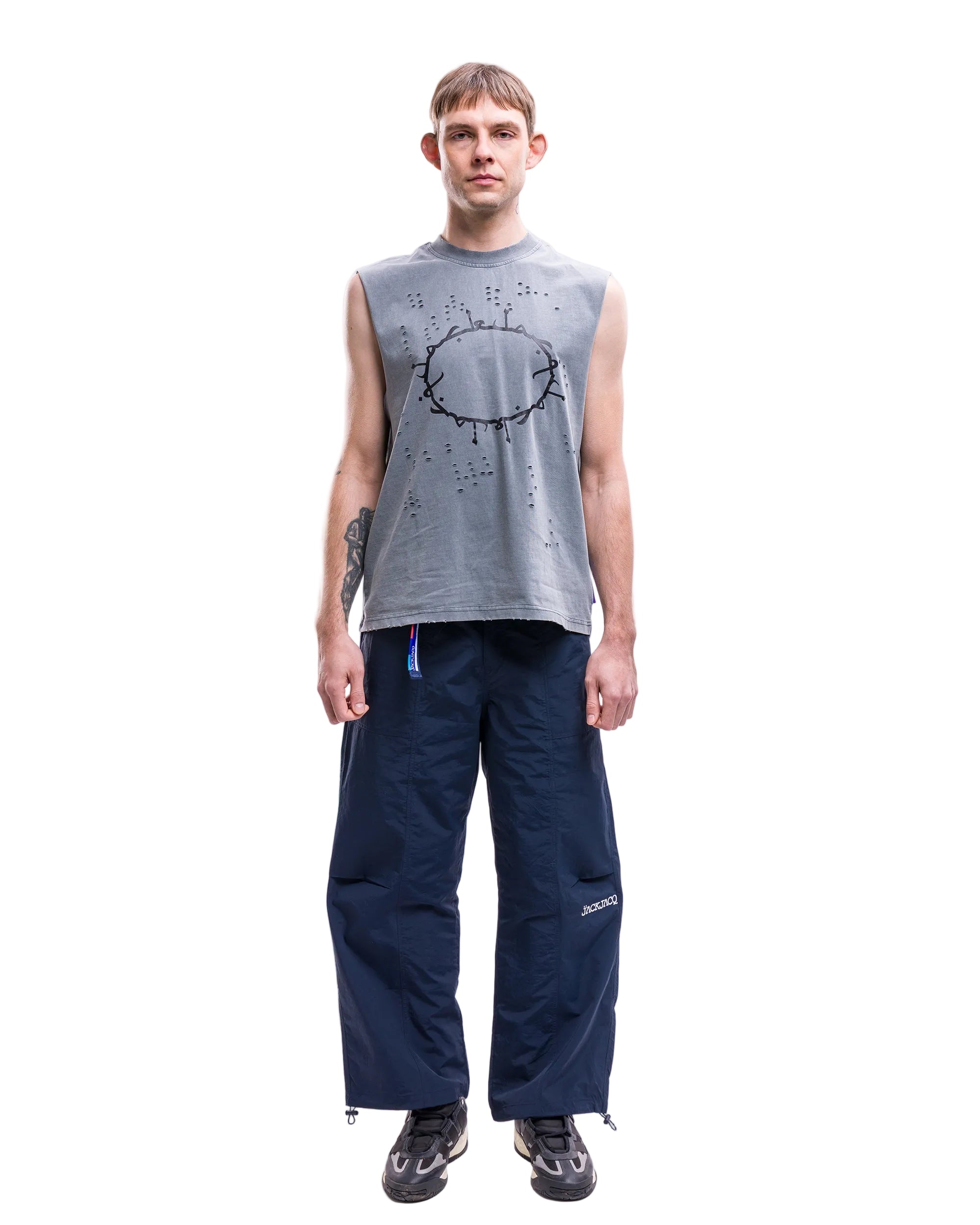 CIRCLE DESIGN SHORTSLEEVES